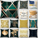 Axyaa Gold Decorative Cushion Cover for Home Sofa - Luxury Home Decor