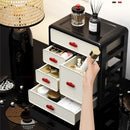 Axyaa Retro Luxury Cosmetic Organizer Makeup Storage Box
