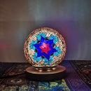 Axyaa Turkish Mosaic Lamp DIY Material Package Glass Night Light Handmade Gift