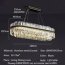 Axyaa Crystal Chandeliers for Modern Luxury Living & Dining Rooms