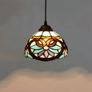 Axyaa French Glass Retro Restaurant Lamp - Japanese Bar Tea Room Pendant