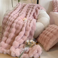 Axyaa Class A 480g Rex Rabbit Hair Blanket - Multi-functional Quilt Cover & Leisure Blanket