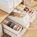 Axyaa Underwear Storage Box: Narrow Wardrobe Organizer for Space-saving Clothes Management