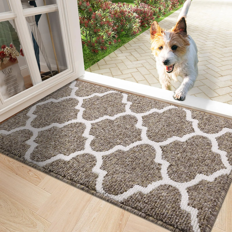Axyaa Super Absorbent Microfiber Large Doormat 61x120 Washable Entrance Rug