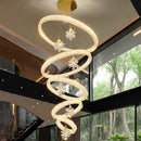 Axyaa LED Chandelier Pendant Light Modern Dining Room Ceiling Lamp