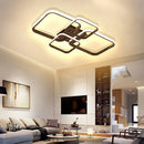 Axyaa Square LED Ceiling Light with 4 Heads for Living Room, Study & Home Decor