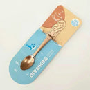 Axyaa Stainless Steel Love Spoon Titanium Mug Hanging Side Spoon - Creative Coffee Stirrer