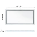 Axyaa Large Bathroom Mirror - Classic Design for Stylish Home Decor