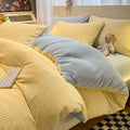 Axyaa Winter Engraved Milk Fleece Quilt Cover Double-Sided Coral Fleece Single