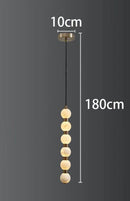 Axyaa LED Staircase Chandeliers for Living Room Pendant Light Lamps