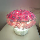 Rose Princess Bouquet Table Lamp by Axyaa - Stylish Bedroom Decor & Gift