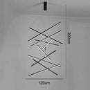 AXYAA Minimalist Duplex LED Chandelier for Living Room, Restaurant, Villa Hall