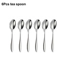 Axyaa Stainless Steel Cutlery Set | Mirror Finish Flatware Knife Fork Spoon Dining Set