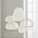 Axyaa Rustic Silk Lantern Pendant Light for Home and Restaurant Lighting