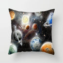 Axyaa Starry Sky Landscape Planet Series Pillowcase for Futuristic Home Decor
