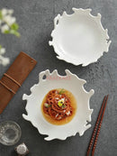 Axyaa High-End Sensory Dish Plate - Elegant Dessert & Hotel Tableware