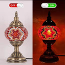 Axyaa Handmade Glass Mosaic Table Light for Home and Hospitality Settings