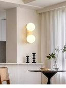 Axyaa Double Antique Wall Lamp for Bedroom, Living Room, Staircase - Wabi Sabi Homestay Lighting