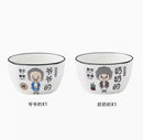 Axyaa Ceramic Parent Child Bowl Set