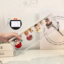 Axyaa Transparent Display Stand for Dolls, Figures & Car Models