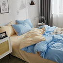 Axyaa Solid Color Matching Bed Four-Piece Set with Spring & Summer Design