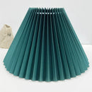 Axyaa Pleated KD Lampshade E27 Modern Minimalist DIY Nordic Washable Wall Lampshade