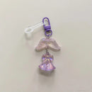 Axyaa Bell Charm for 30/40 oz Tumbler: Kawaii Pendent Chain Decor for 9-10mm Straws