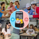 Axyaa Italy Lunch Bag: Insulated Oxford Thermal Lunch Box for School Work Picnic