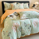 Axyaa Cotton Twill 4-Piece Set with Hot Print