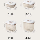 Axyaa Food Vacuum Storage Container with Pump - Large Capacity Fresh-Keeping Dispenser