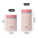 Axyaa Stainless Steel Mini 316 Flask - Leak-Proof Vacuum Lunch Box Tumbler