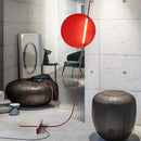 Axyaa Red Sun Art Floor Lamp: Minimalist Design for Living Room & Bedroom