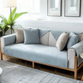 Axyaa Waterproof Sofa Cushion with Anti-Scratch Feature, All Season, Universal Fit