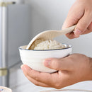 Axyaa Silicone Long Handle Rice Spoon - Non Stick & High Temperature Resistant