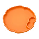Axyaa Silicone Kids Dinner Plates Durable & Reusable Salad Plate Microwave Safe