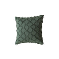 Axyaa Moroccan Jacquard Cotton Tufted Pillowcase Set, Geometric Design, Headboard Cushion Cover