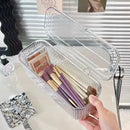 Axyaa Clear Makeup Sponge Holder Case with Lid & Organizer Box