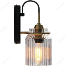Axyaa LED Glass Wall Lamp Modern Decorative Lighting for Living Room, Bedroom, and Corridor