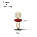 Axyaa Nordic Glass Table Lamp - LED Decor Lighting for Home and Exhibition