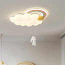Axyaa Rainbow Cartoon Eye Protection Ceiling Lamp for Kid's Room & Living Room