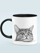 Axyaa Cat Lover Mug 11oz Funny Ceramic Coffee Gift