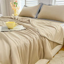 Axyaa Silk Summer Quilt - Cool & Machine Washable Thin Quilt