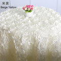 Axyaa Petal Rose Tablecloth: Modern 3D Design for Wedding and Hotel Tables