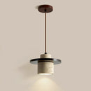 Axyaa Log Style Stone Pendant Lamp for Warm Wabi Sabi Home Lighting