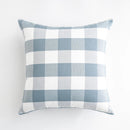Axyaa Light Blue Plaid Pillow Cover 30x50cm/45x45cm - Home Decor Sofa Cushion