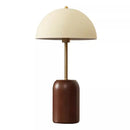 Axyaa Retro Wooden Table Lamp Postmodern LED Desk Light