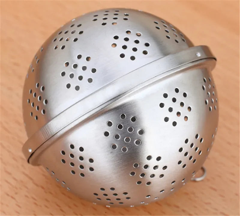 Axya Stainless Steel Tea Strainer Spice Ball Mesh Filter Seasoning Bag