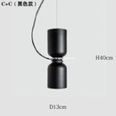 Axyaa Nordic Iron Chandelier with LED Lighting for Interior Decoration