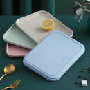 Axyaa Wheat Straw Rectangular Tray for Eco-friendly Kitchen Organizer