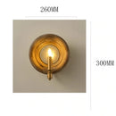 Axyaa Retro Mirror Wall Lamp for Bedroom and Living Room Décor